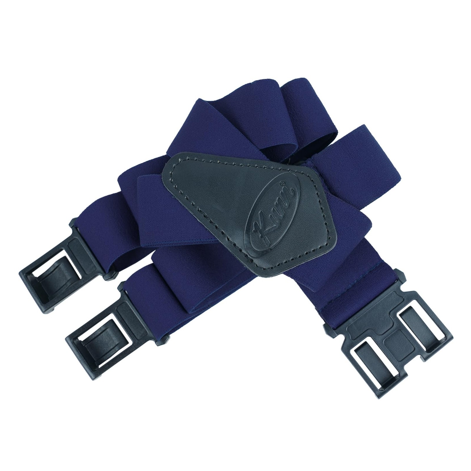 KUNN Men’s 1.5 inch Adjustable Y Back Extra Long Length, Blue