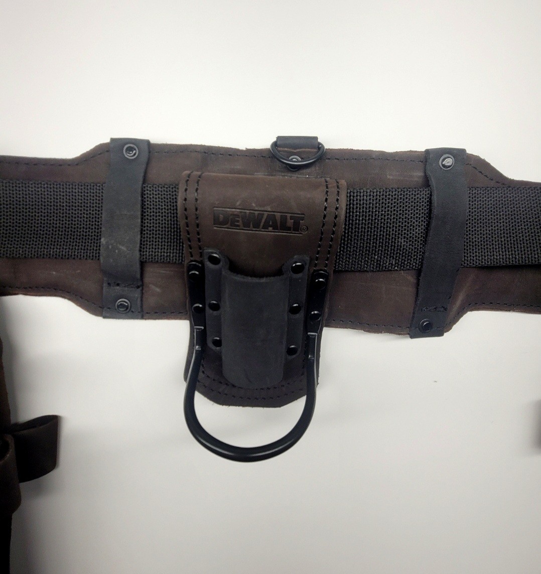 DeWalt DWST550113 Leather Tool Rig Heavy Duty Multiple Pockets Adjustable Belt