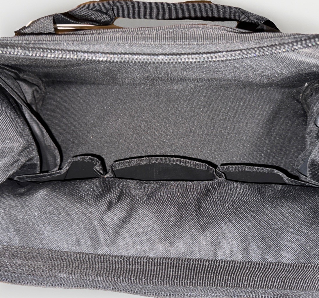 Tool Bag Wide Mouth 16 Pockets Adjustable Shoulder Strap Tool Clip Oxford 1680D