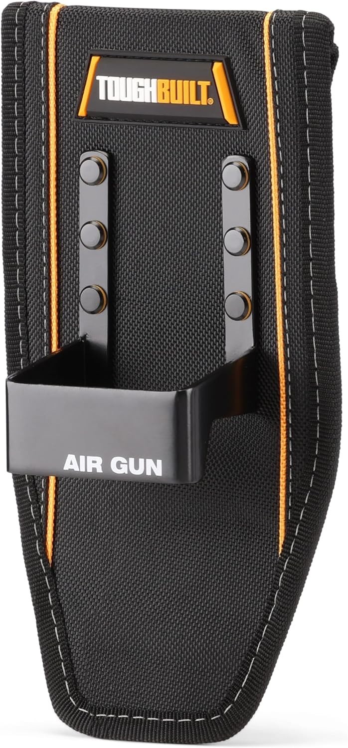 ToughBuilt – AIR GUN HOLDER. Durable construction and a reinforced belt loop.