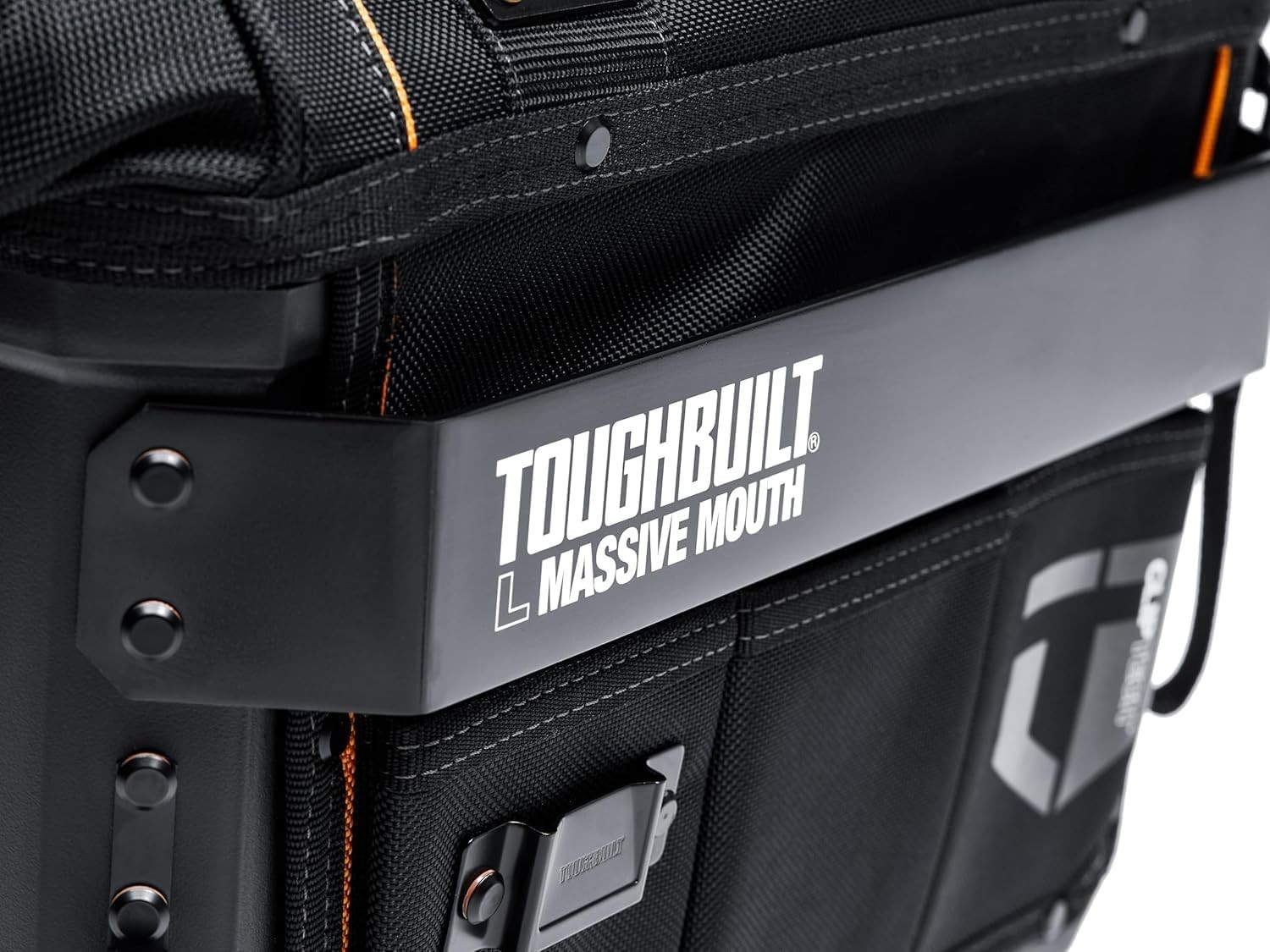 ToughBuilt ClipTech Series–16″ Heavy-Duty Massive Mouth Tool Bag