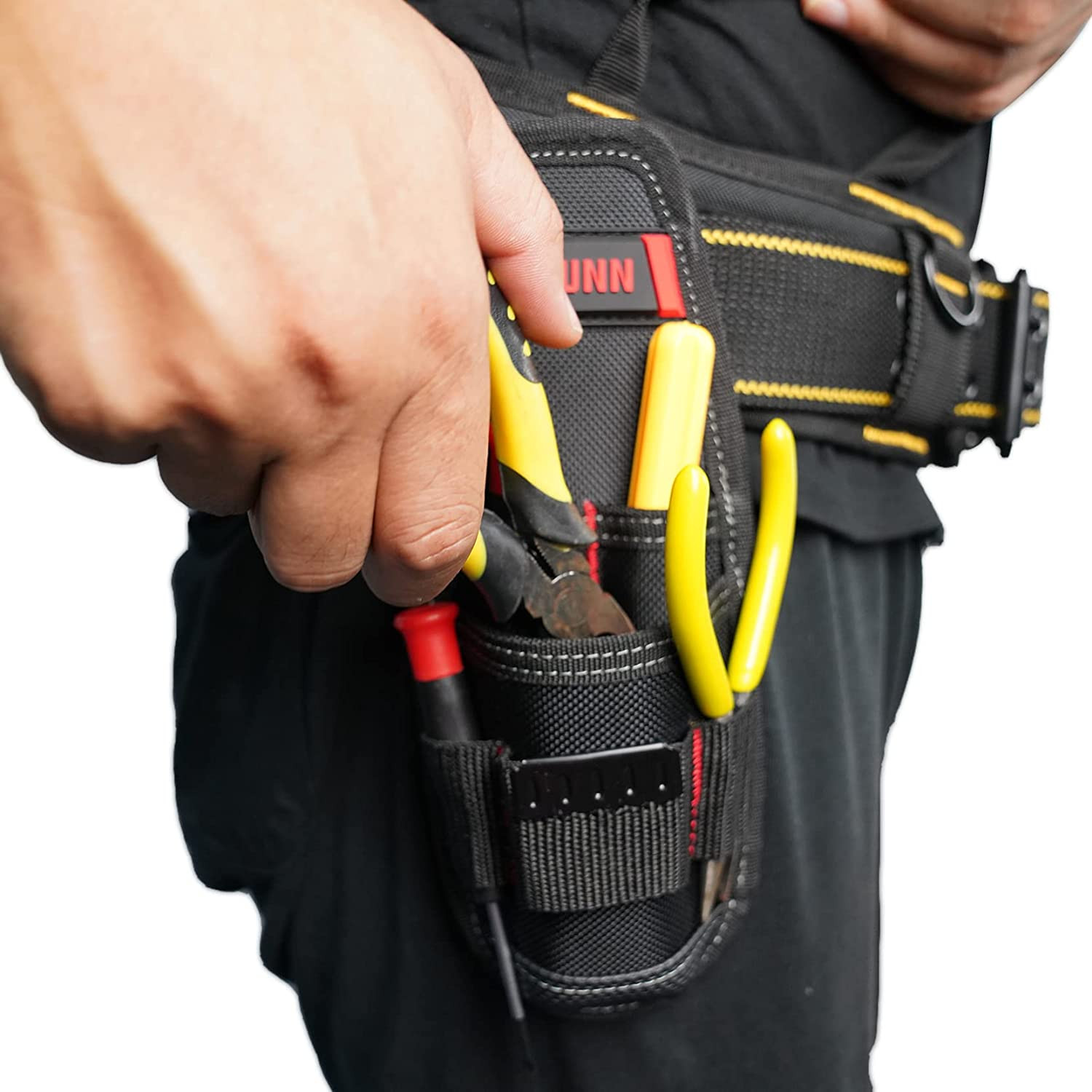 Construction Tool Holder Small Electrician’s Tool Pouch For Tool Belt