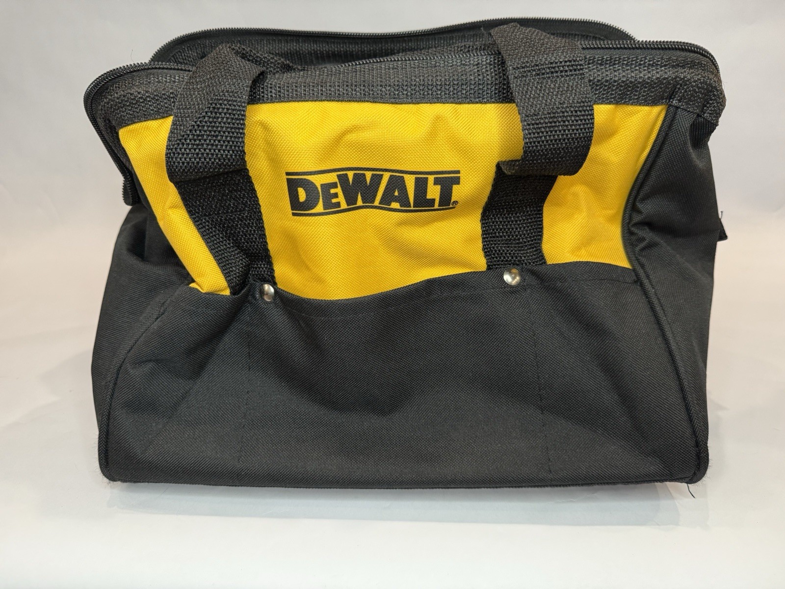 DEWALT N037466 13 inch Tool Bag with Runners, 6 External Pockets, Reinforced