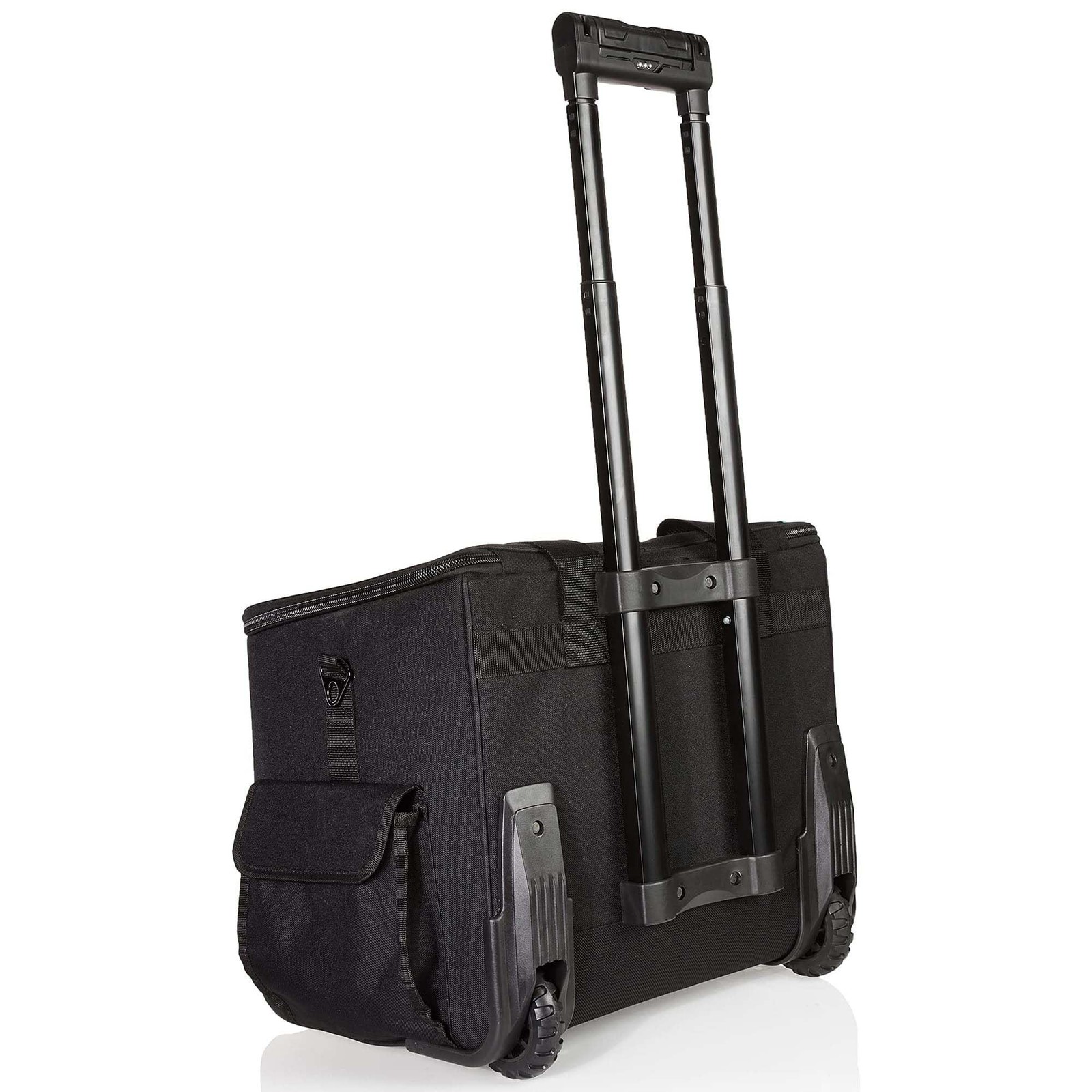Retailer Basics Tool Storage Rolling Bag Led Light 20 Pockets Adjustable Shoulde