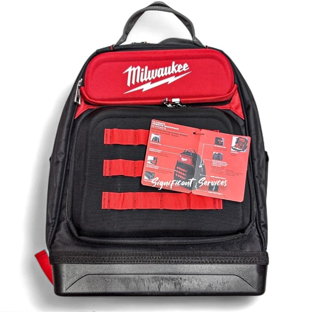 Milwaukee 48-22-8201 Jobsite Ballistic Impact Resistant Molded PACKOUT Backpack