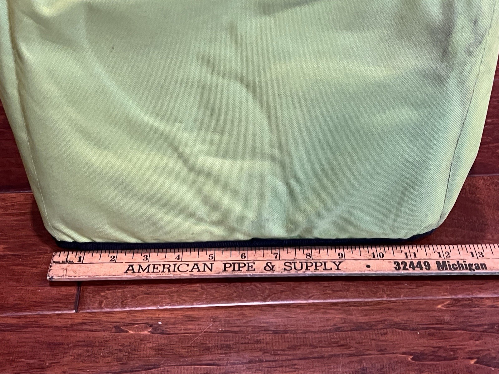 Ryobi Green 12x9x7 Wide Zip Soft Sided Collapsible Contractor Storage Tool Bag