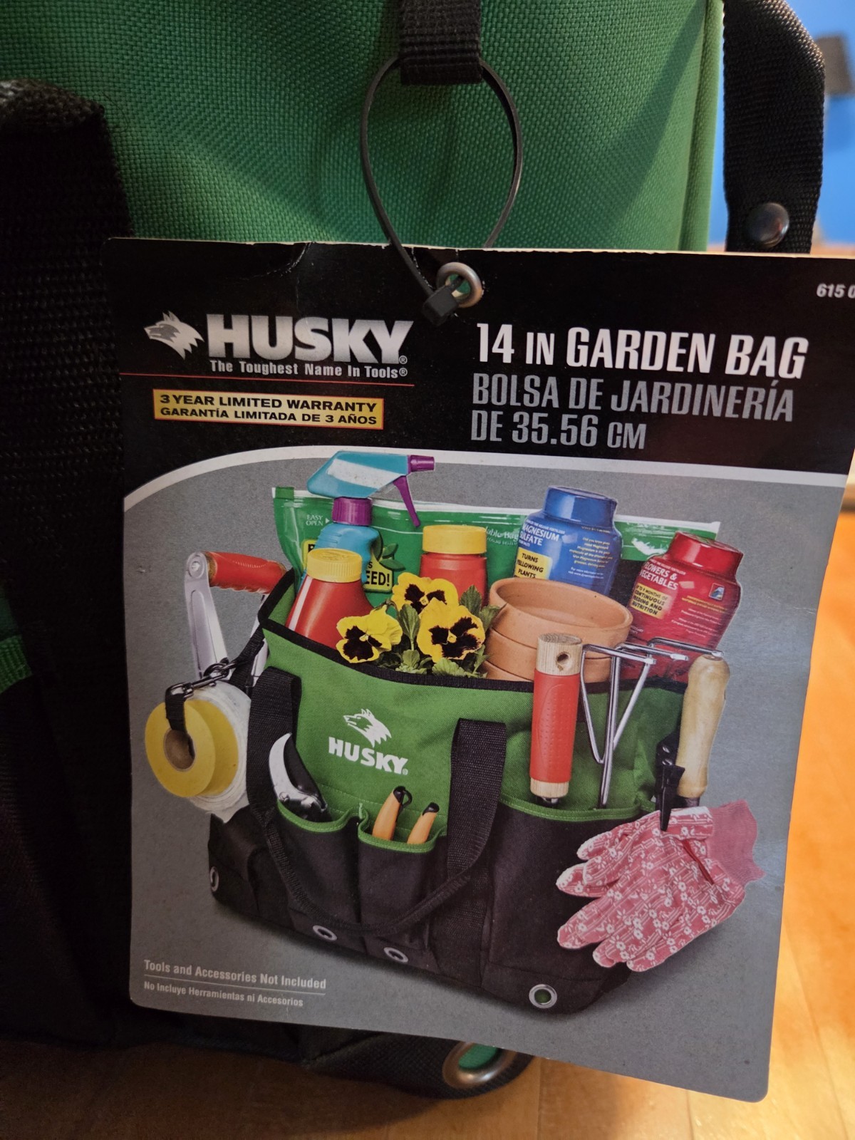 Husky Brand 14in Garden Bag NWT