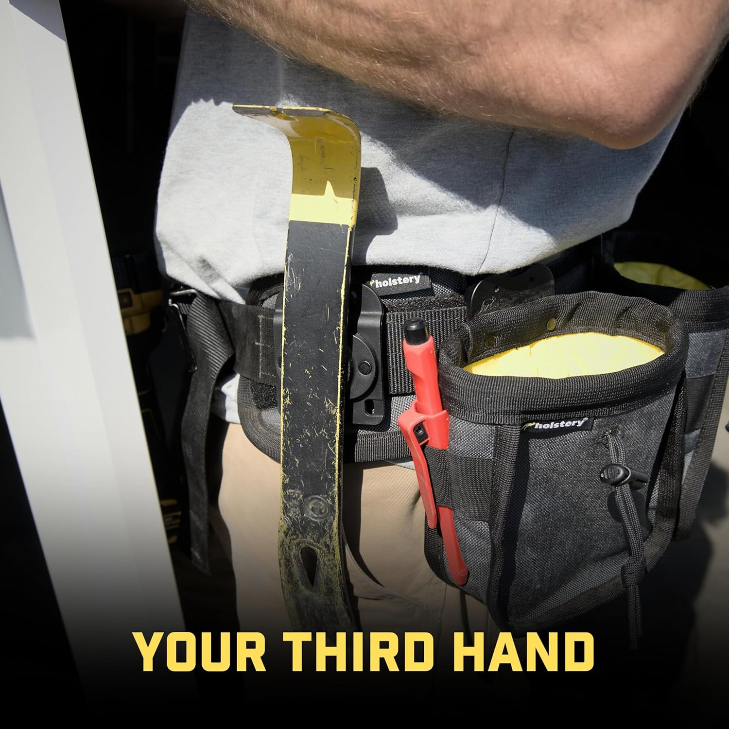 Magmaster | the Original Magnetic Tool Holder – Super Strong – Clip-On Any Belt,