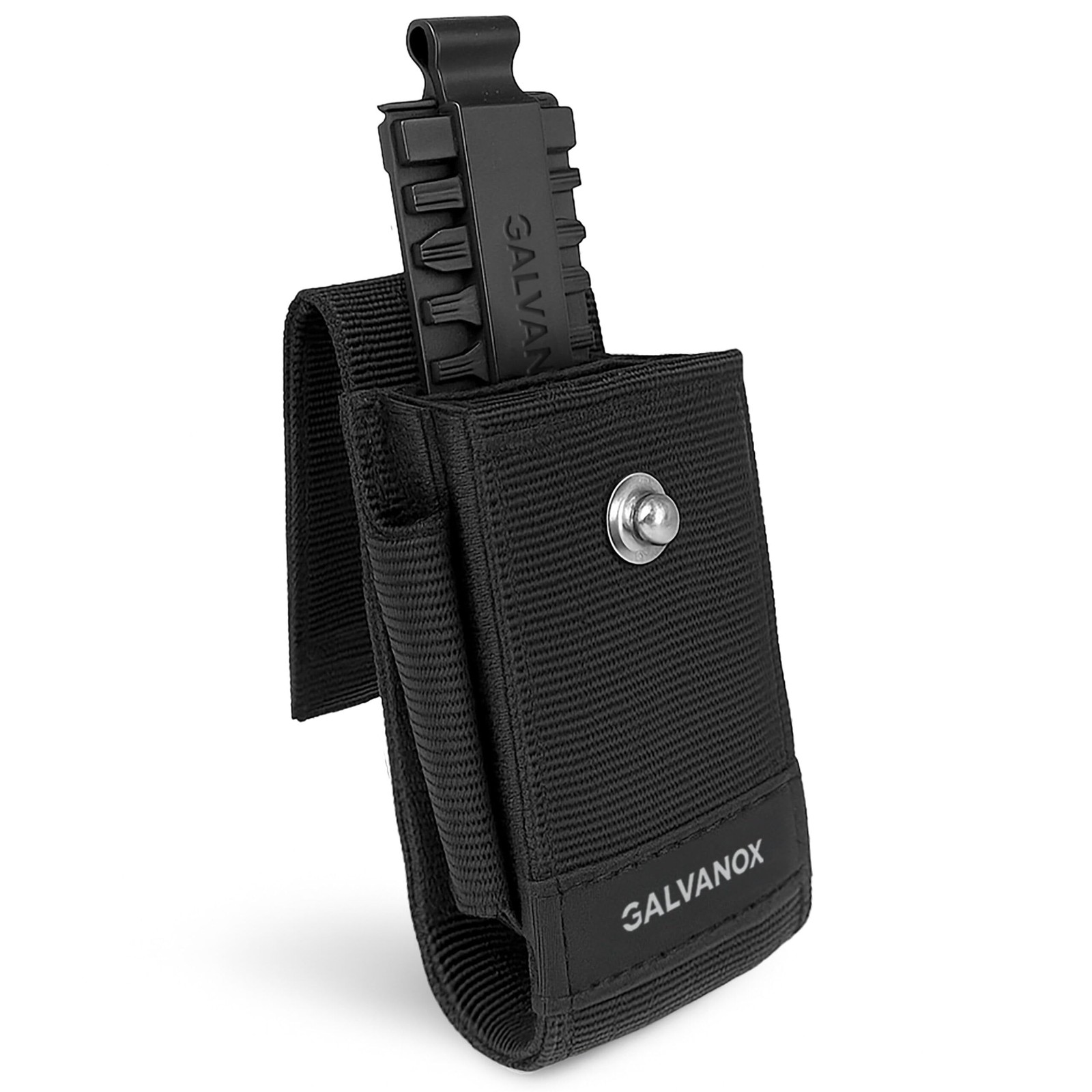 Galvanox Nylon Sheath for Multi-Tools with 21 Flat End Large, Black