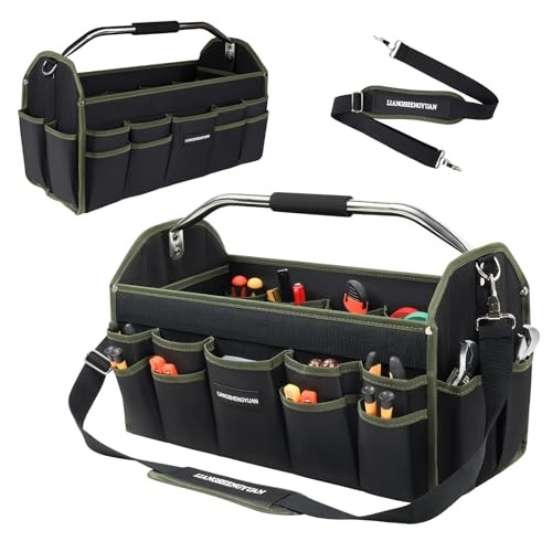 20In Electrician Tool Bag – Foldable – Heavy Duty – Open Top – 20IN