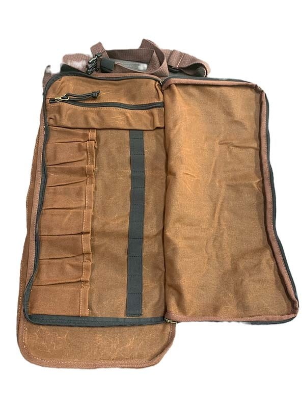 Roaring Fire The Pack Mule Mini Tool Roll Bag, : RF-The Pack Mule Mini-Brown