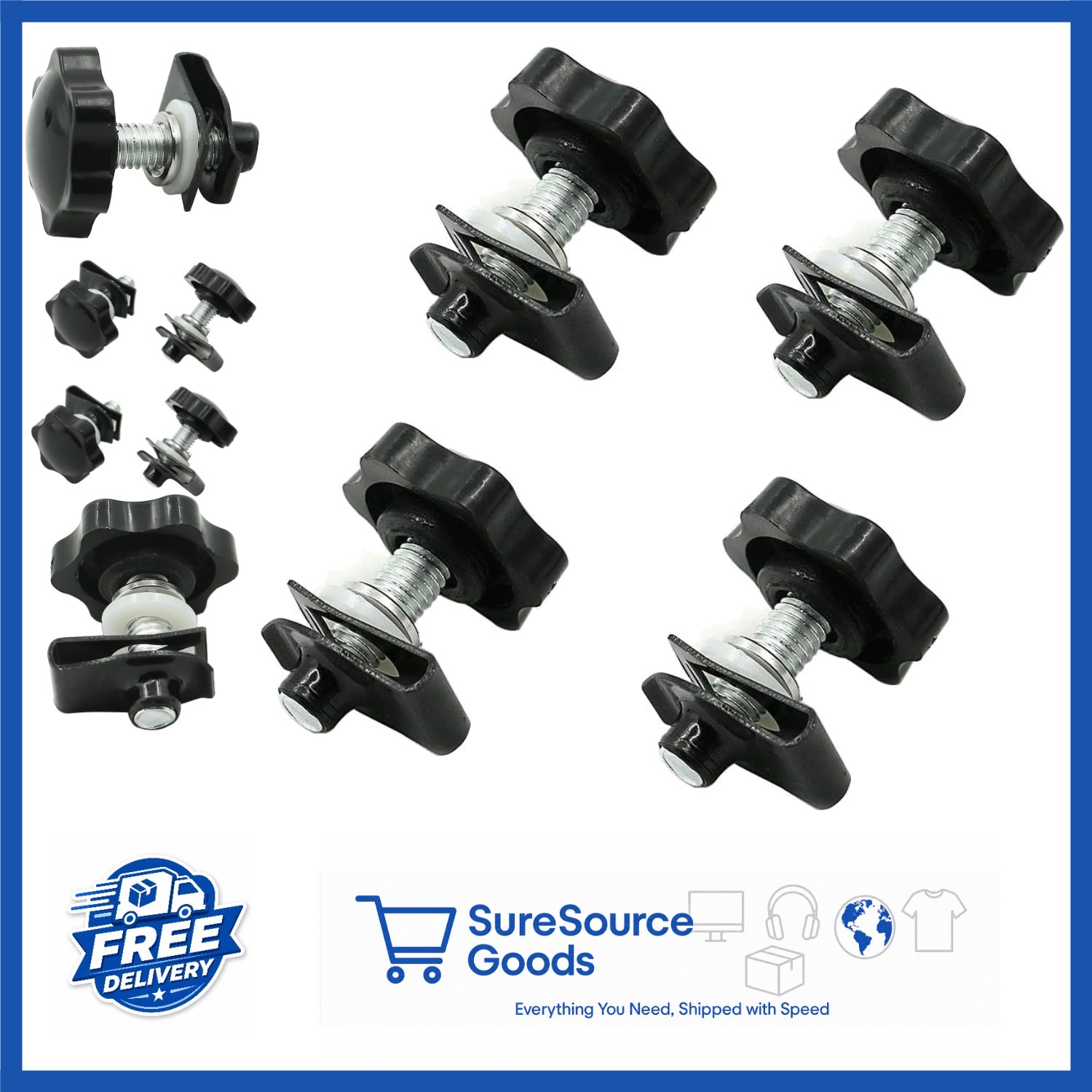 Theft Deterrent Saddlebag Locks Mounting Hardware for Harley Touring 1994-2022