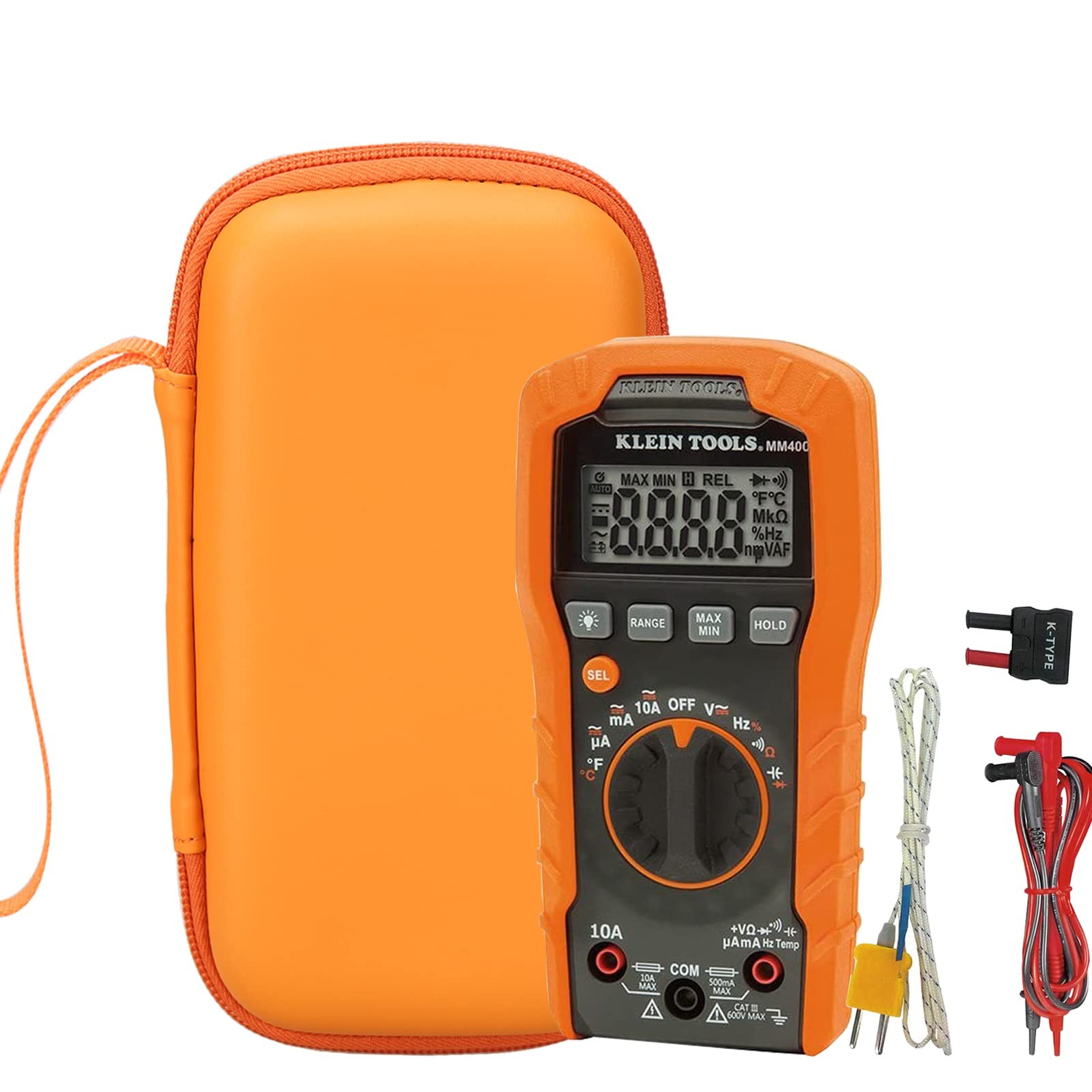 Hard Travel Case for Klein MM300 MM325 MM400 MM420 Multimeter Protective Storage