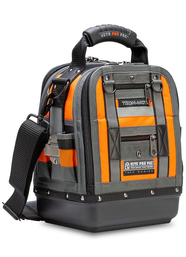 Veto Pro Pac TECH-MCT HI-VIZ Orange Compact Tech Tool Bag