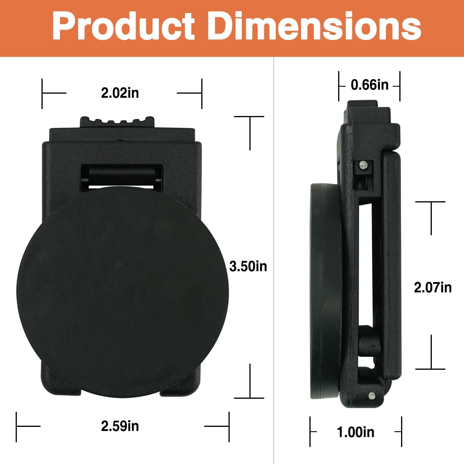 Tool Holster Belt Clip Heavy-Duty Belt Magnetic Clip Non-Slip Strong Magnetic