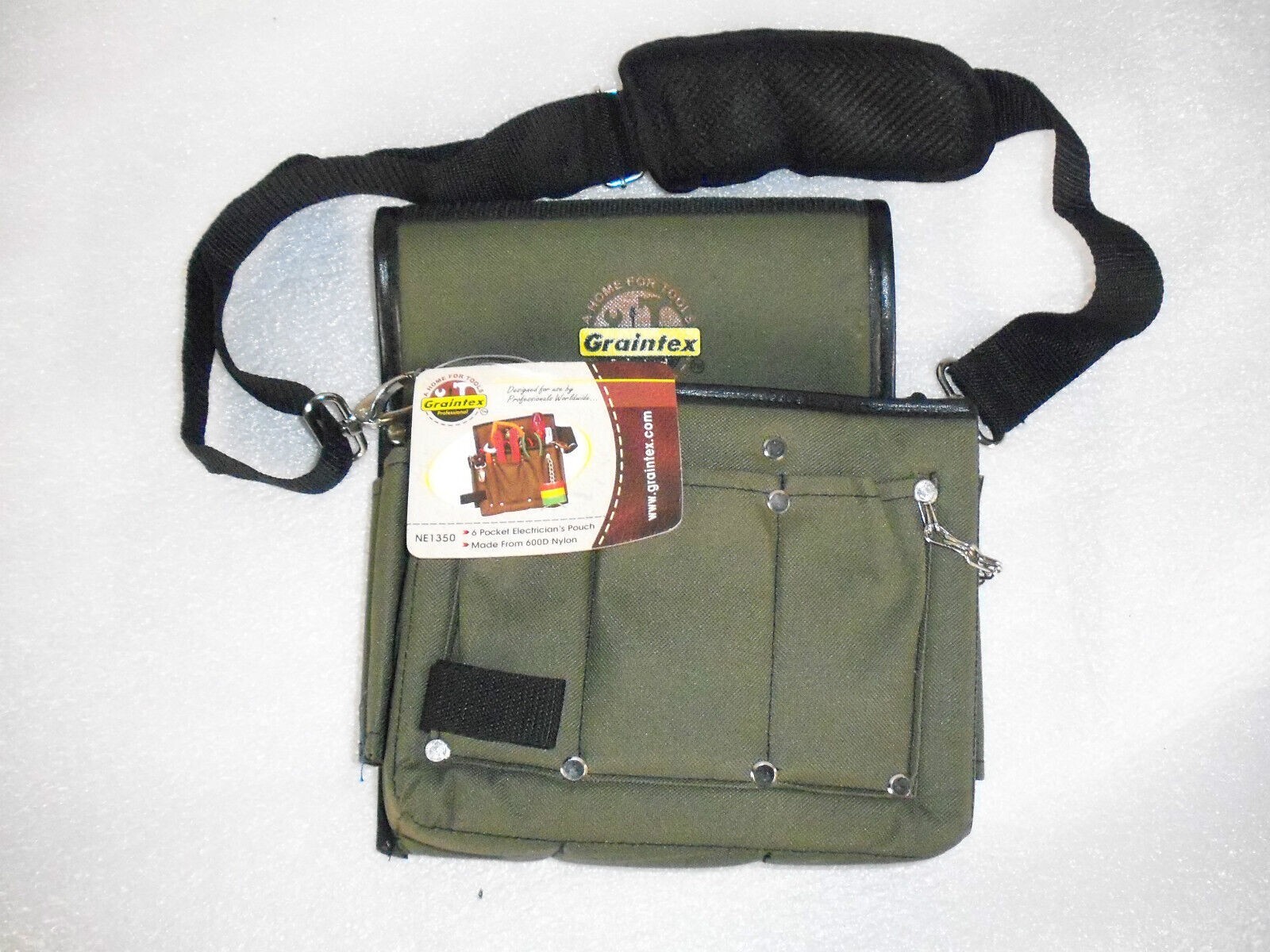 Boston Industrial NE1350 6 Pocket Electricians Tool Pouch