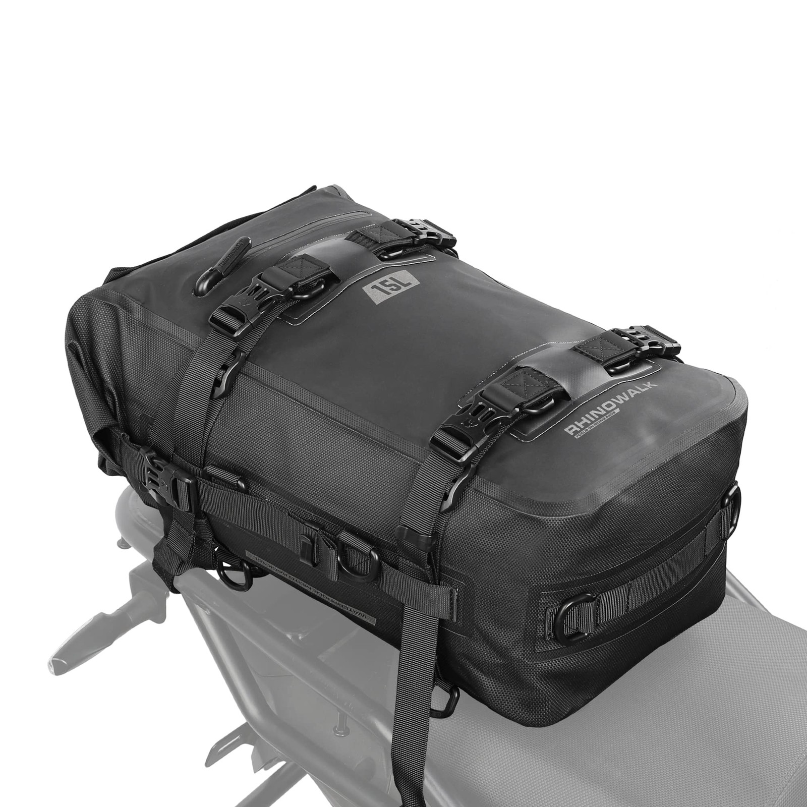 Rhinowalk Motorcycle Tail Bag Motorcycle Rear Seat Bag Motorcycle Backpack Motor