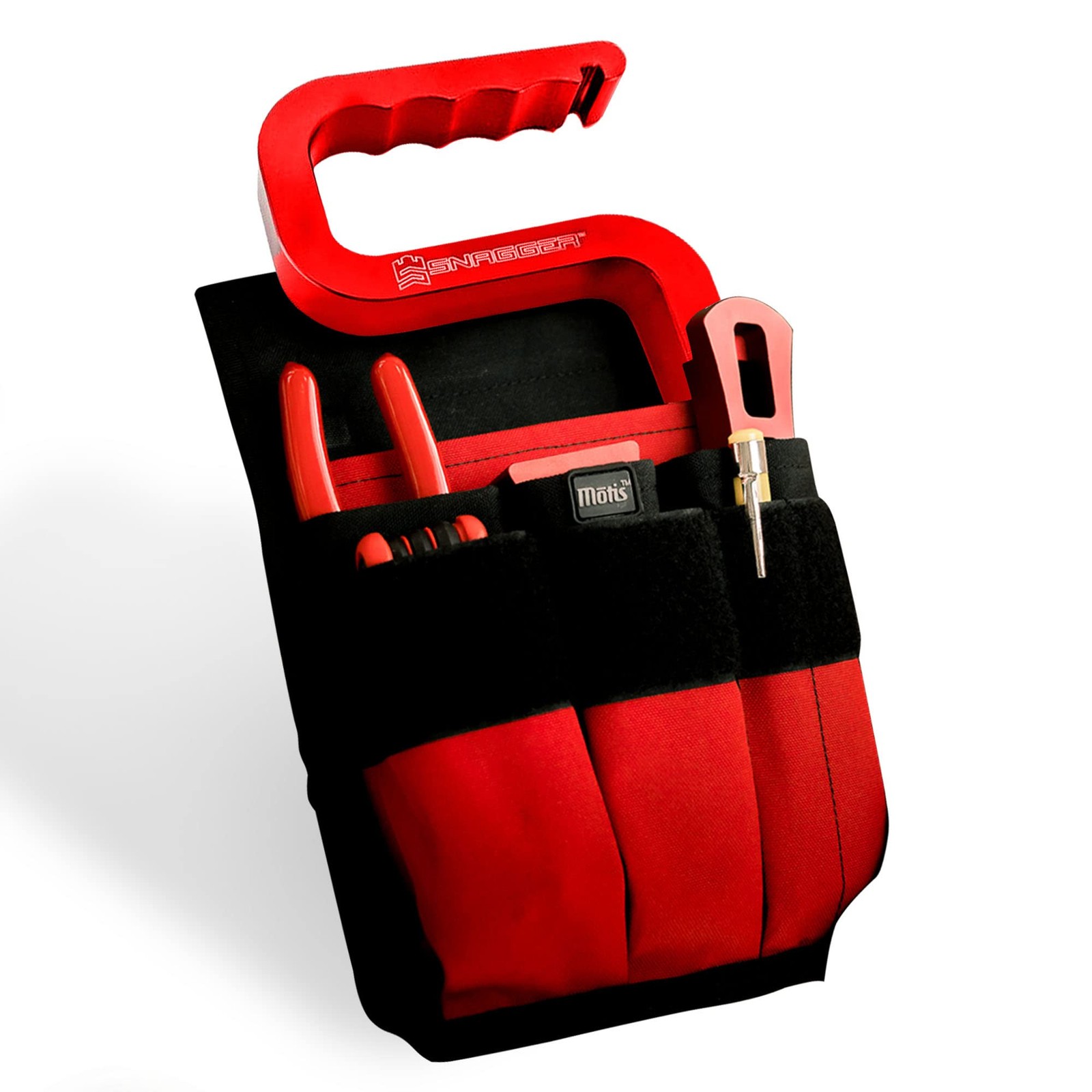 Fire Pocket Organizer Pouch with Webbing Carry Handle, Durable Tool Pouch Org…