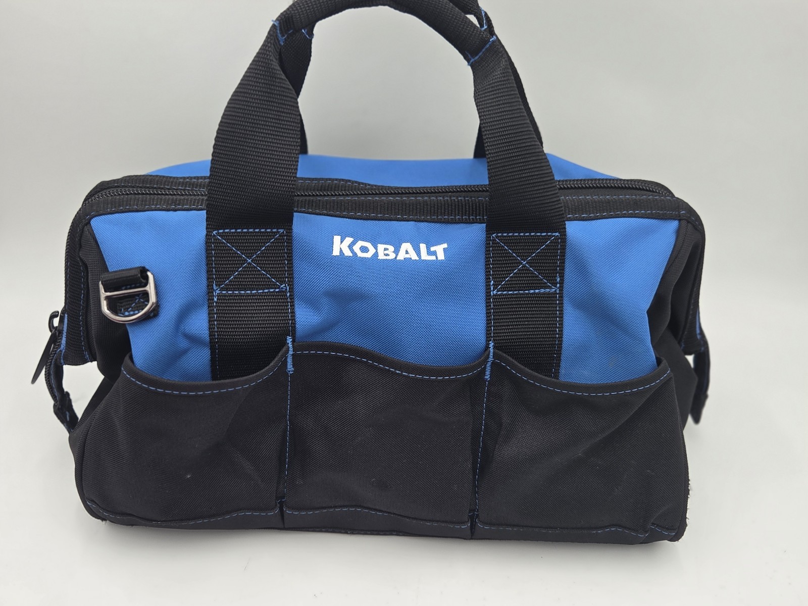 Kobalt – Workhorse – Blue Black Polyester 15-in Tool Bag