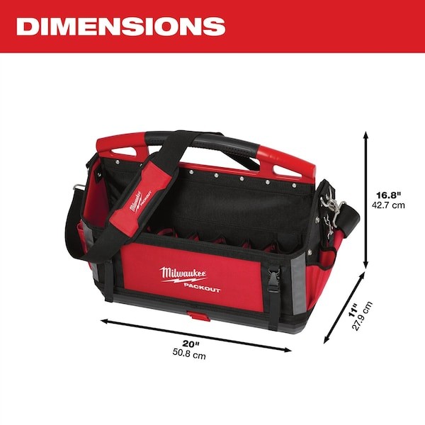 Milwaukee Tool 48-22-8320 20″ Packout Tote