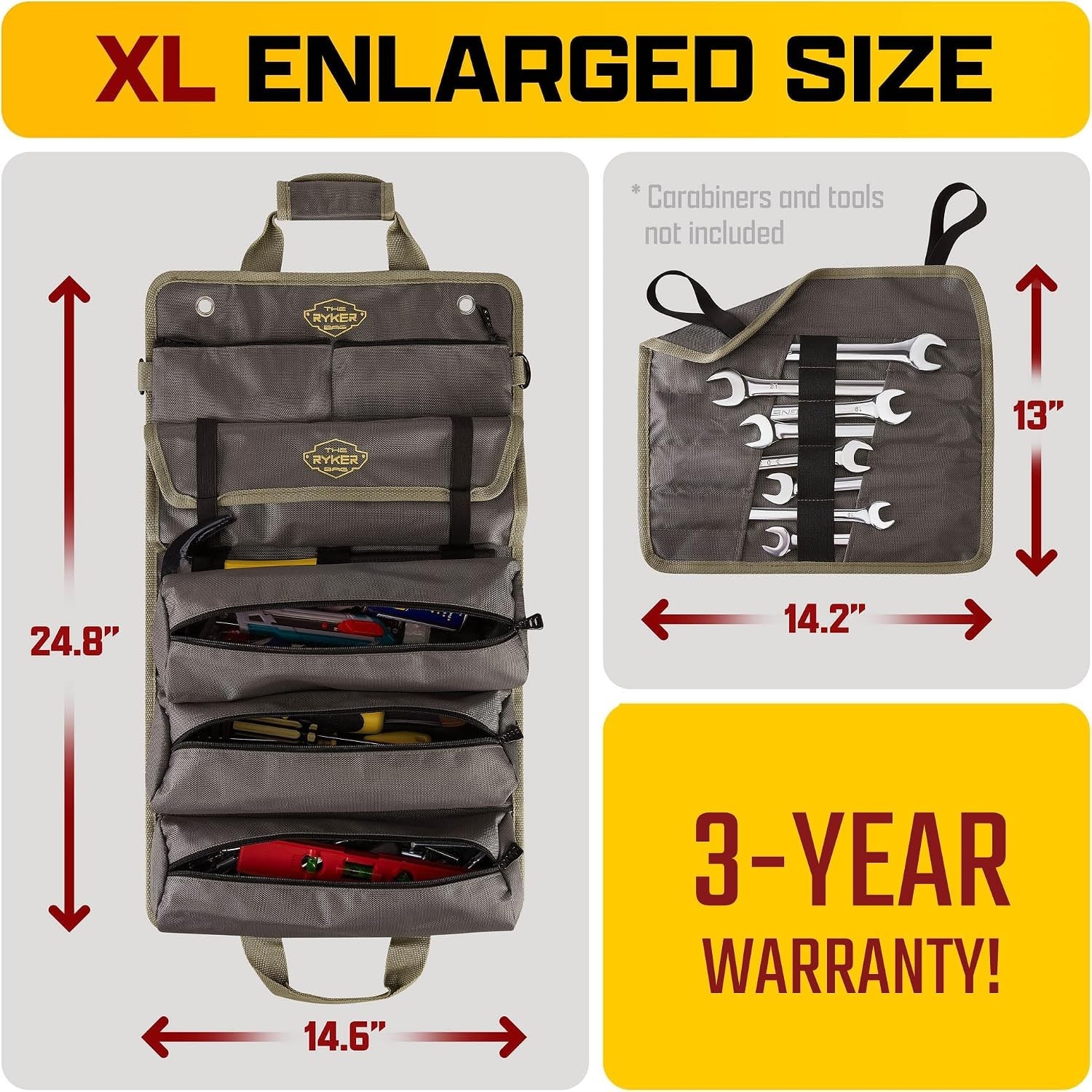 Durable Ryker Tool Bag with Shoulder Strap – Ultimate Protection for Your Tools