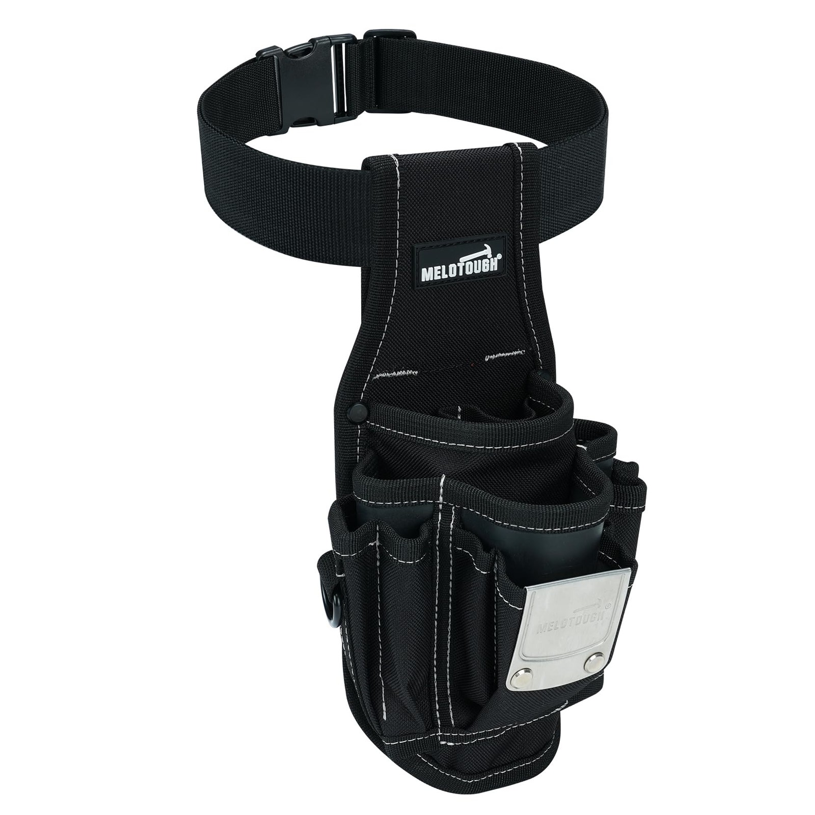 Pocket Tool Belt Pouch Small Quick Release Clip Larger Pockets Loop Carrier