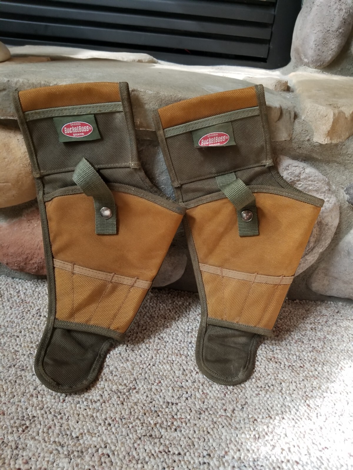 Bucket Boss 10203 Rugged Heavy Duty Professional Nylon Canvas Drill Holster Set