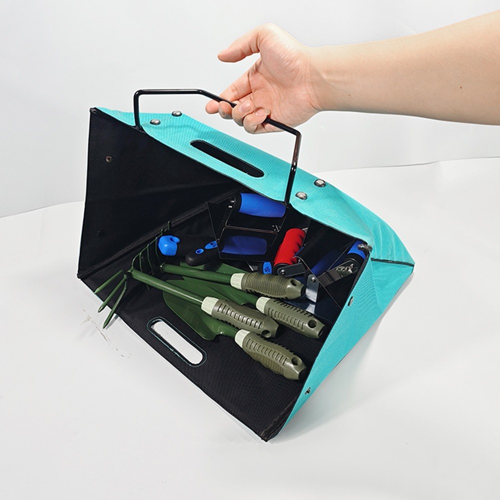 600D Oxford Fabric Ladder Toolkit for Job Site Tool Organization and Carry