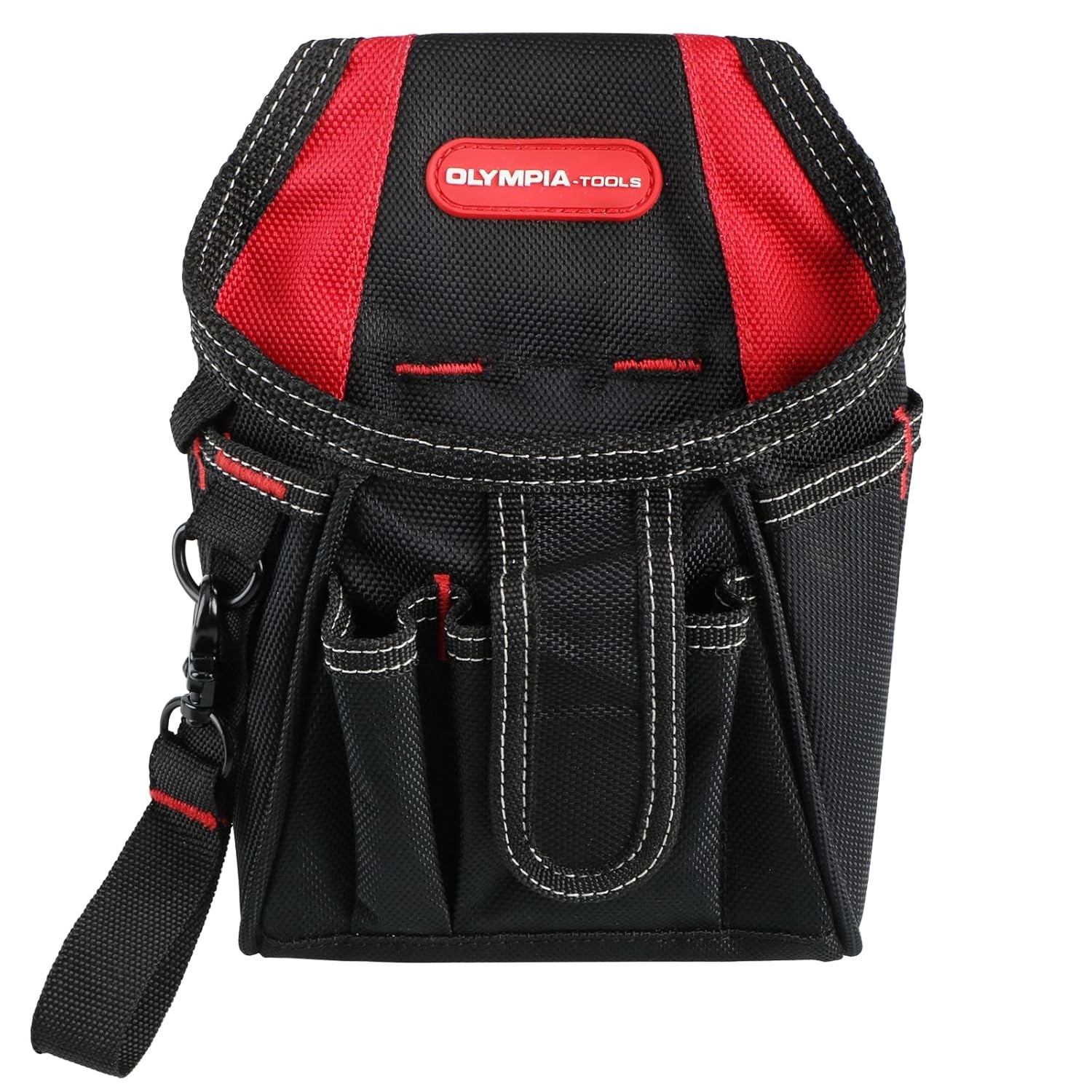 7 Pocket Tool Pouch Bag with Belt Clip Organizer for Mechanics Workshop