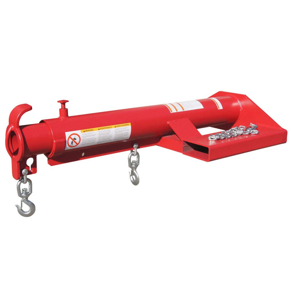 DAYTON 60JC98 Fork Truck Boom,4,000 lb,Red 60JC98