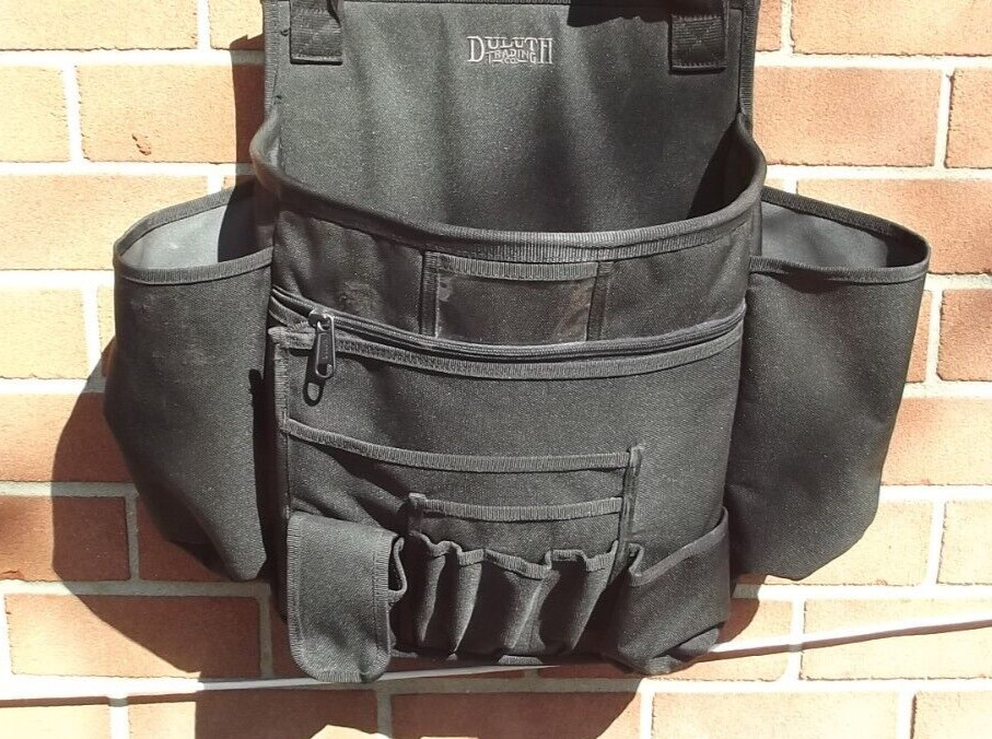 Duluth Trading Tool Master Series bag organizer 18″ x 21″ black