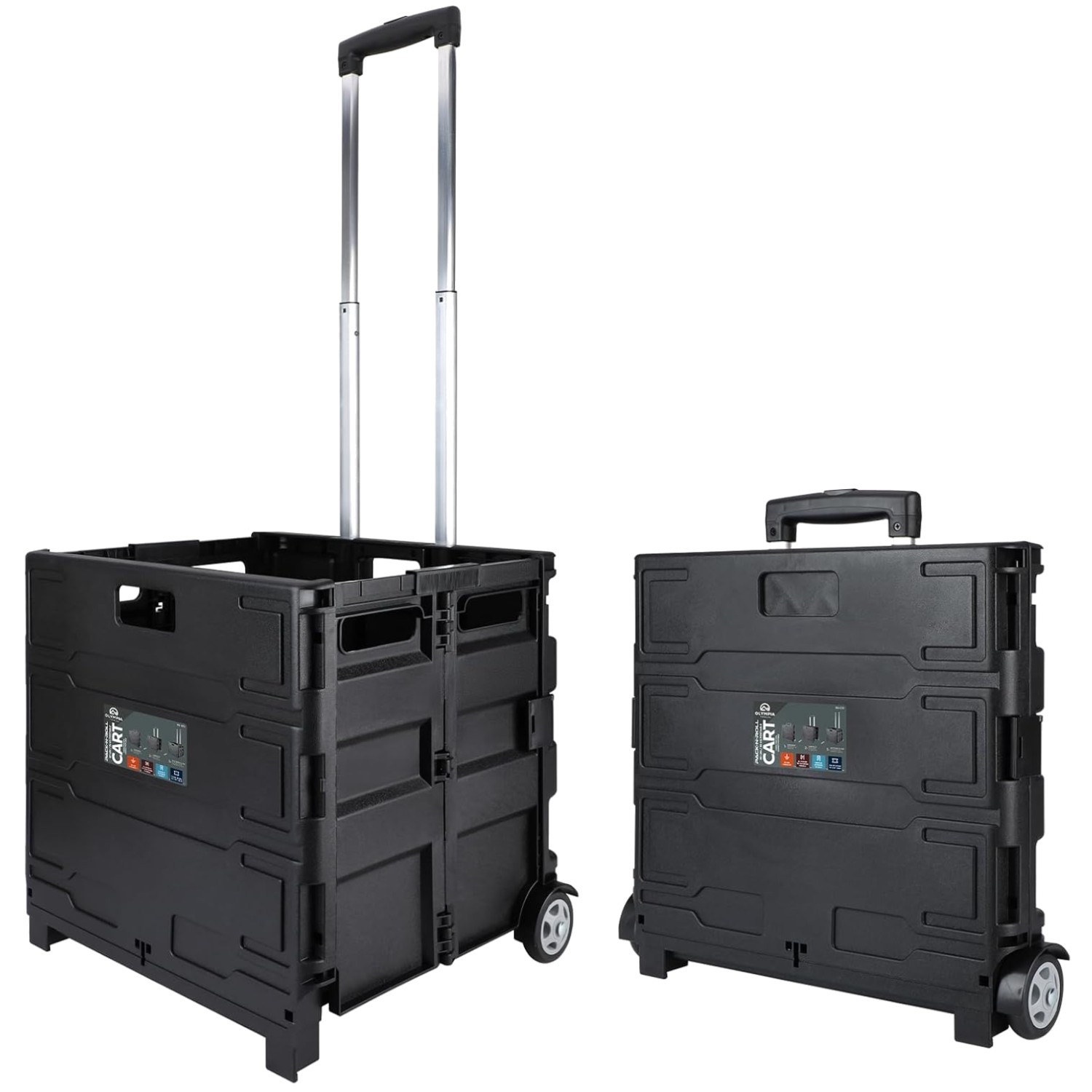 Portable Tools Carrier with Telescopic Handle, 80 Lb. Load