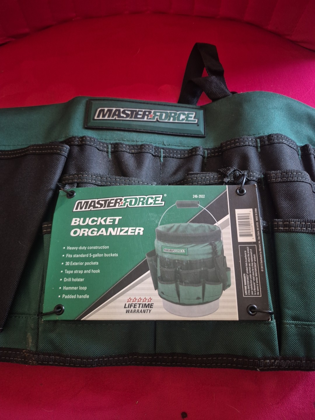 New Masterforce Bucket Tool Organizer – Tool Holder – Organizer – Storage – Tool