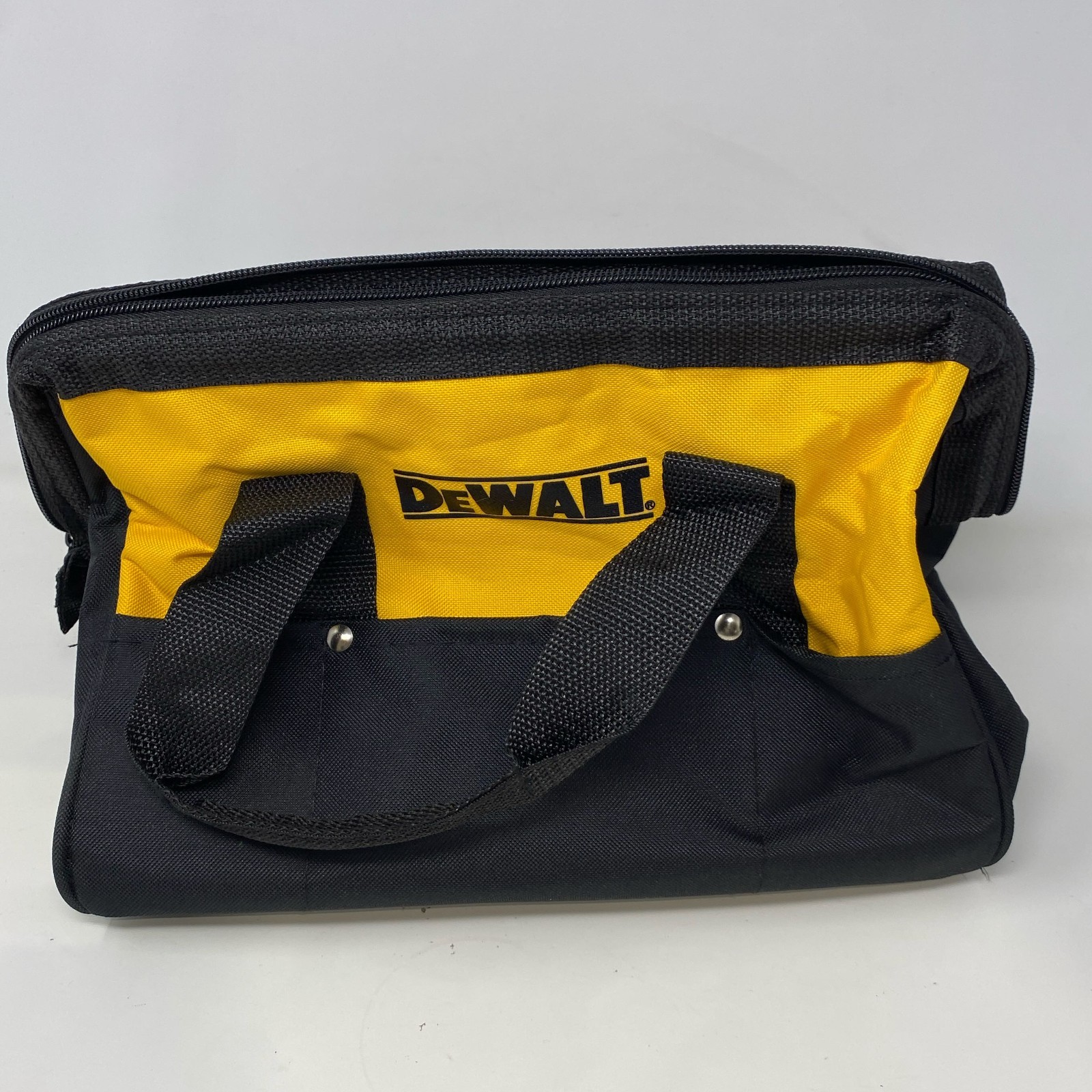 DEWALT 13in Mini Heavy Duty Contractor Tool Bag N037466 Yellow/Black