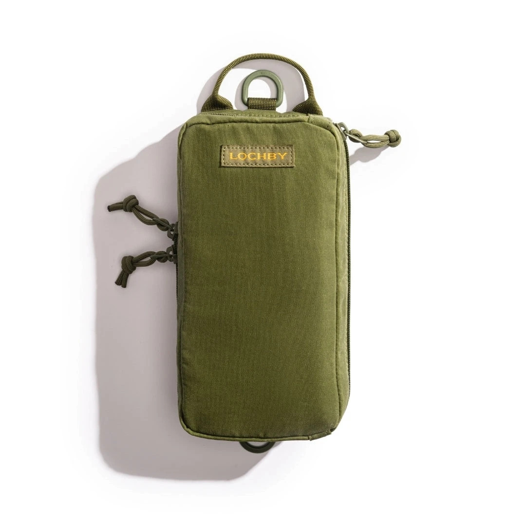 LOCHBY Venture Pouch Olive | Tactical Mini Tool Bag | Durable Water Resistant