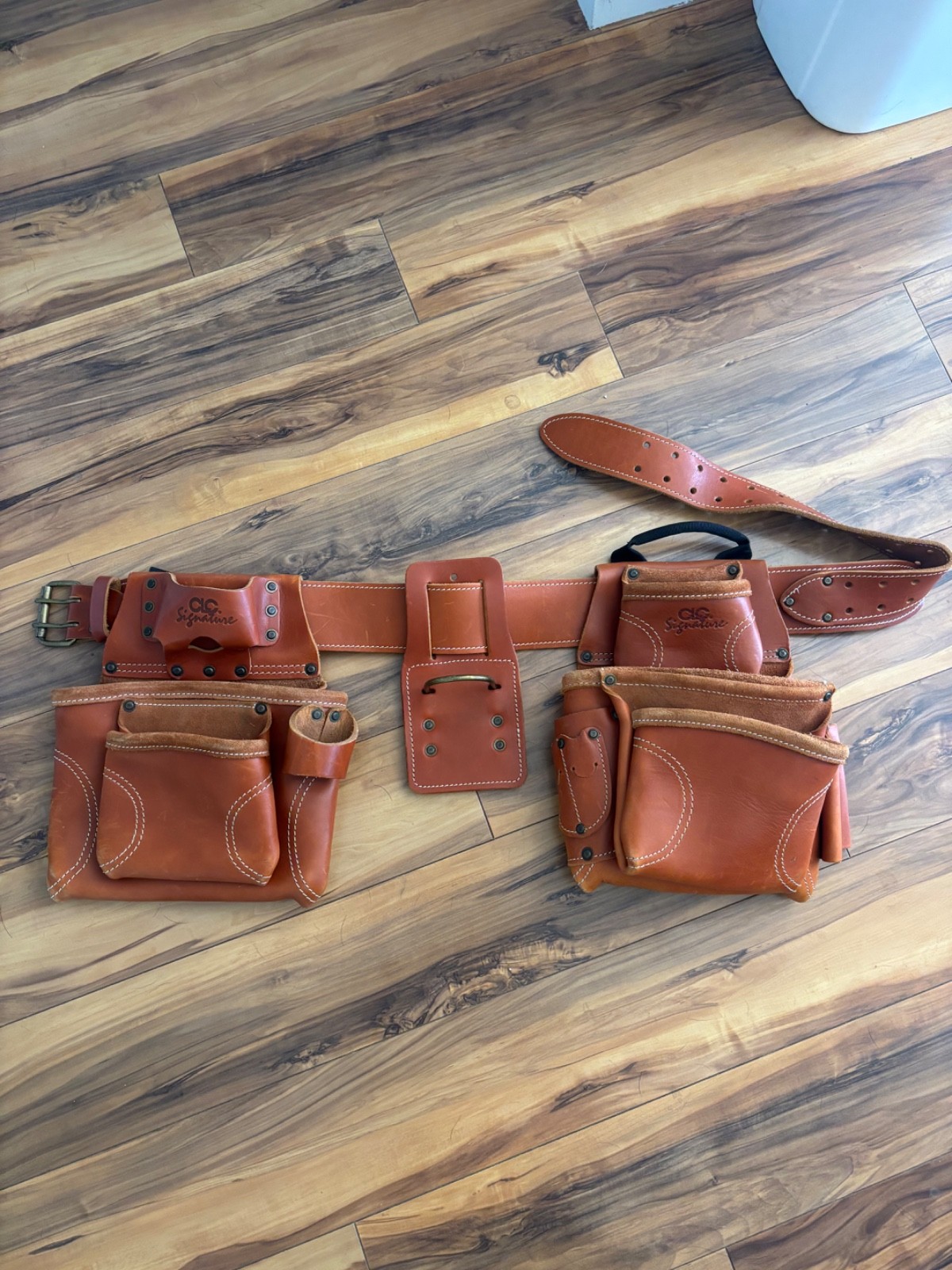 New Custom Leather Craft 4 pc tool belt