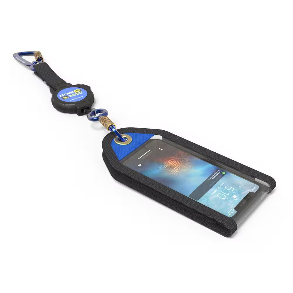 Toolmate 1 Lb. Retractable Tool Tether and XL Smartphone Jacket Kit (ANSI 121 Ce