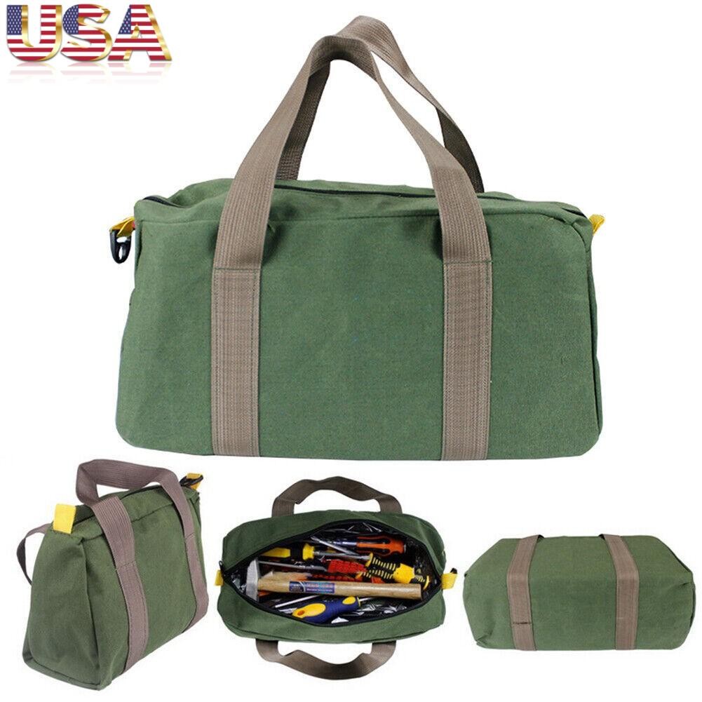 Heavy Duty Tool Bag w/Zipper Muti-Purpose Storage Large Capacity Waterproof New