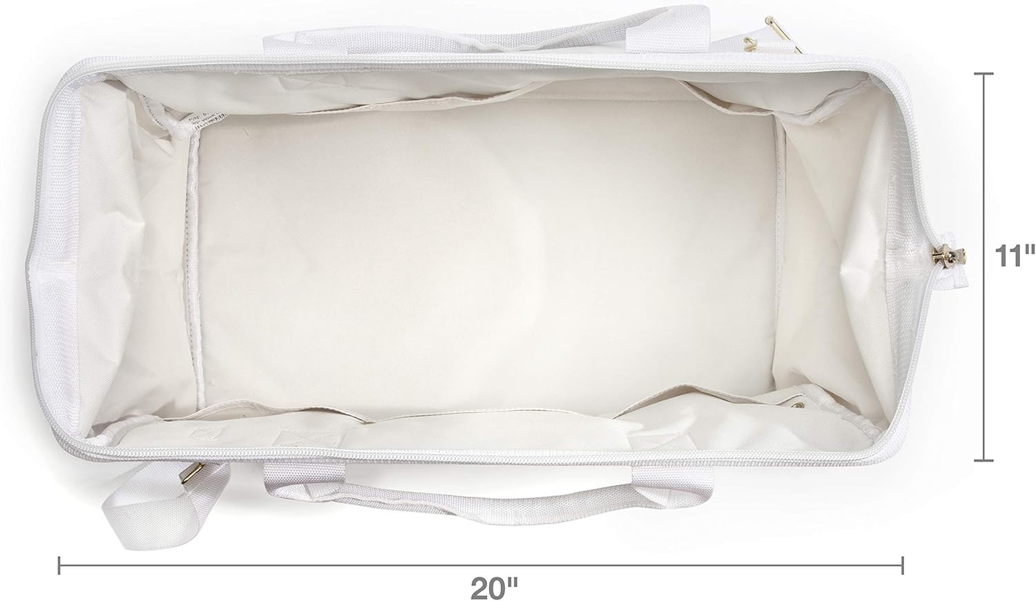 20-Inch Durable Canvas Work Bag for Painters, Carpenters, and Builders, Heavy-Du