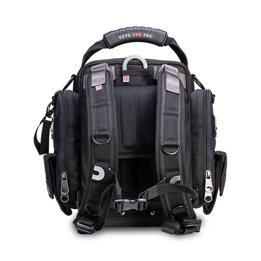 Veto Pro Pac MB5B BLACKOUT Meter Bag Base and Removable Backpack Straps