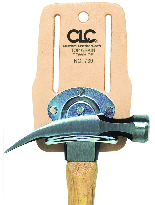 NEW Custom Leathercraft 739 Swinging Loop LEATHER Hammer Holder 4965521