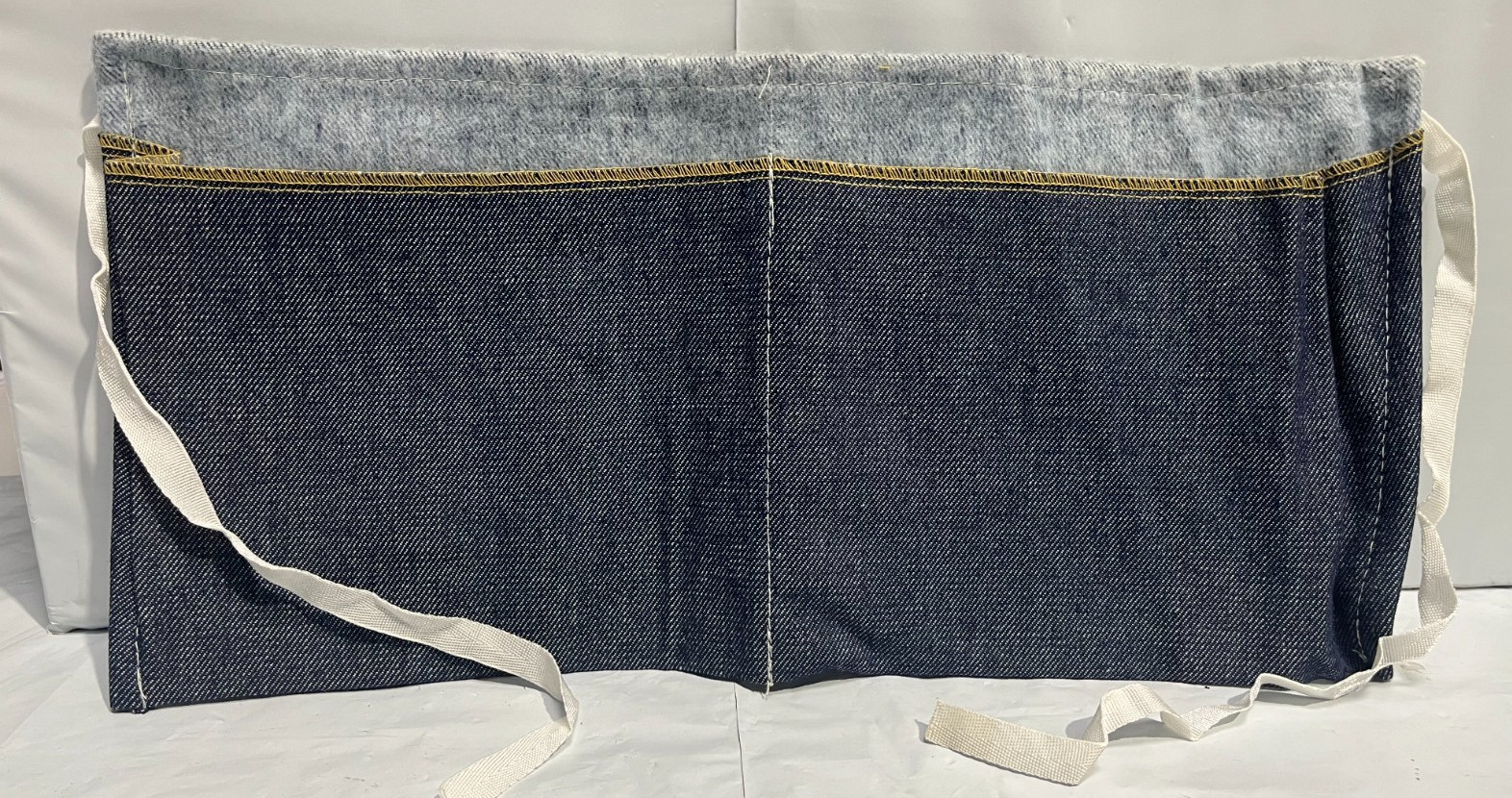 Lot Of 10 Lightweight Utility Work Denim Tool Nail Waist Apron With 2 Pockets