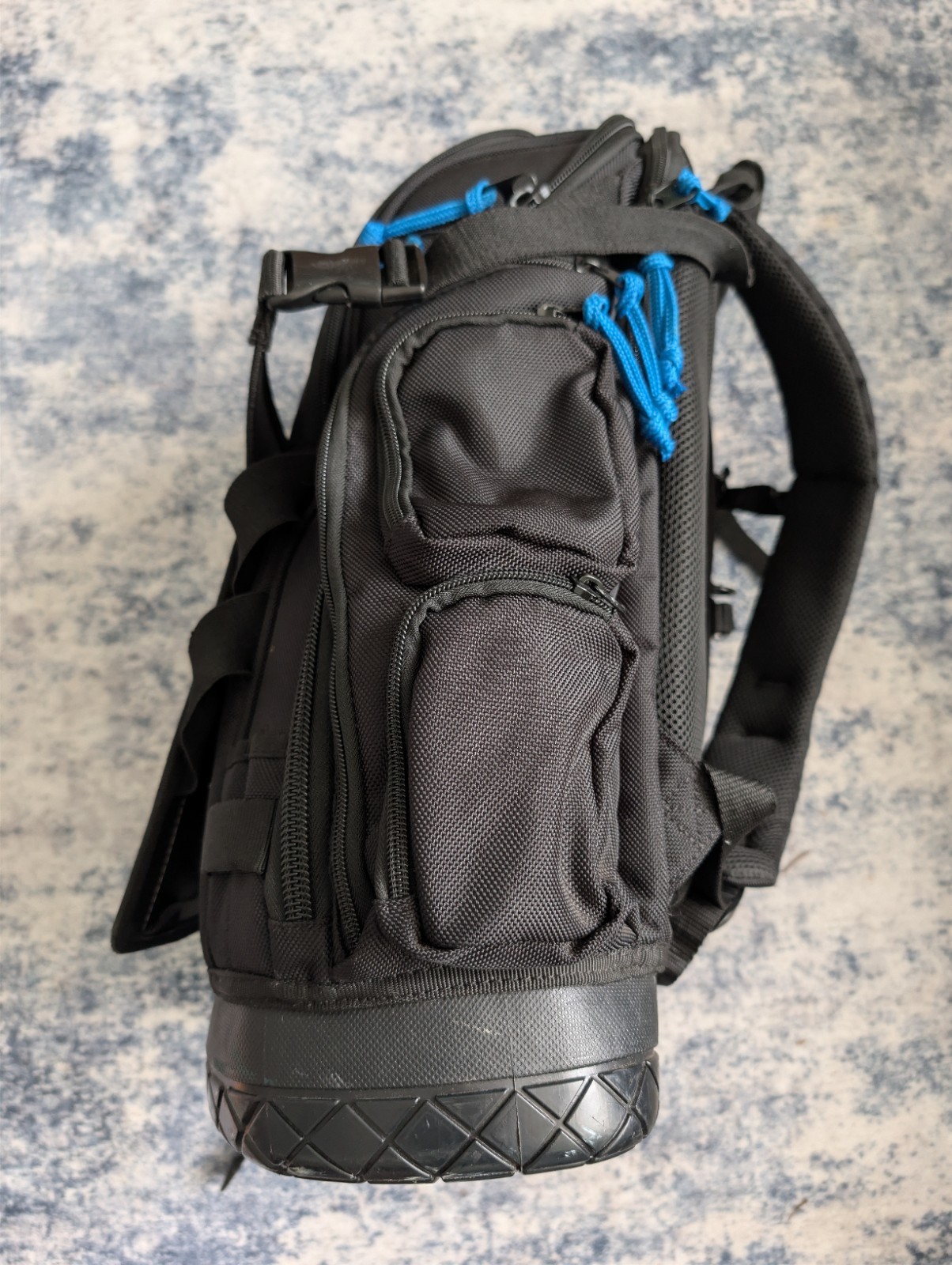 HART Tool Backpack Organizer Heavy Duty Storage Bag Black Blue