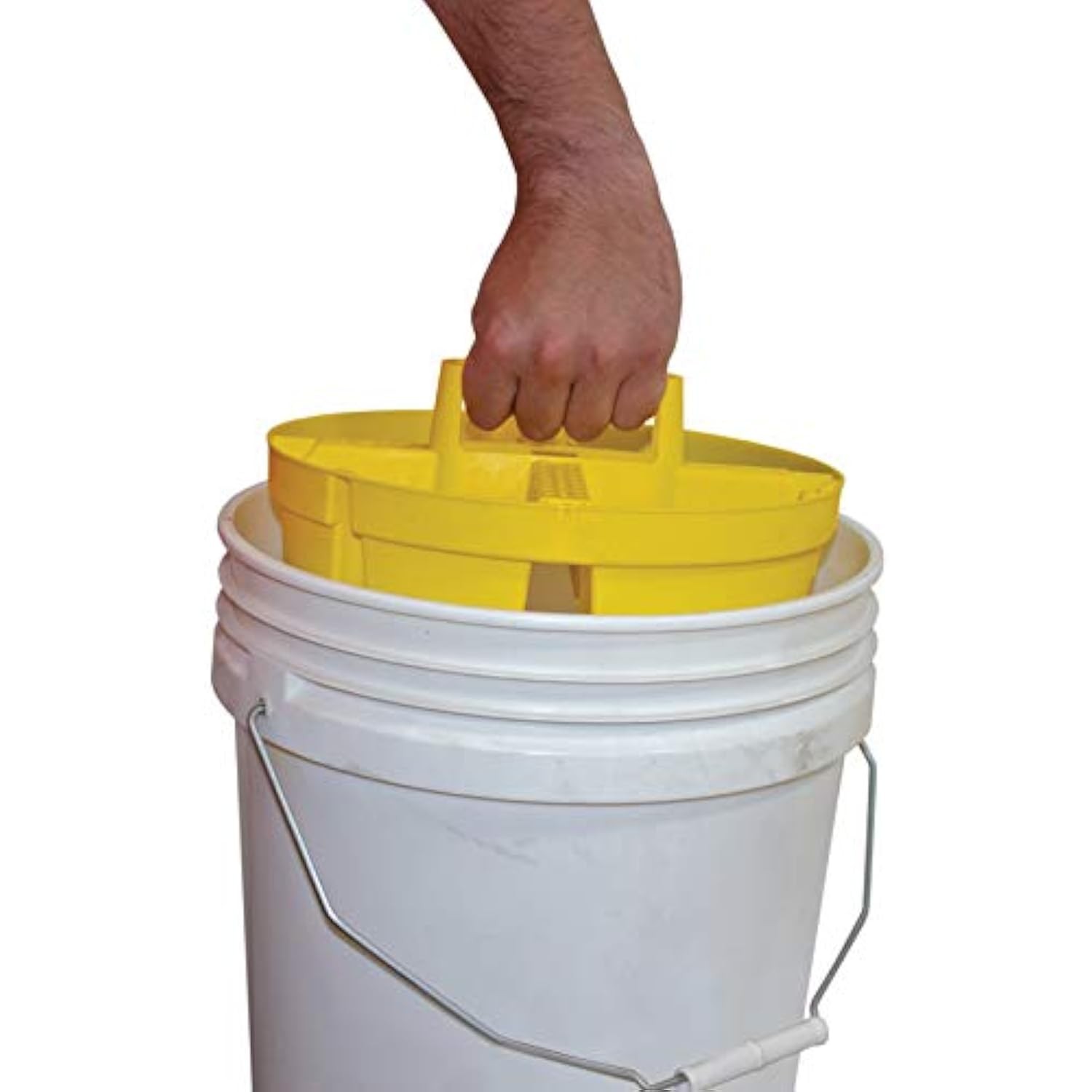 Bucket Boss 5 Gallon Pail Bucket Stacker Small Parts Tools Compartment Organizer