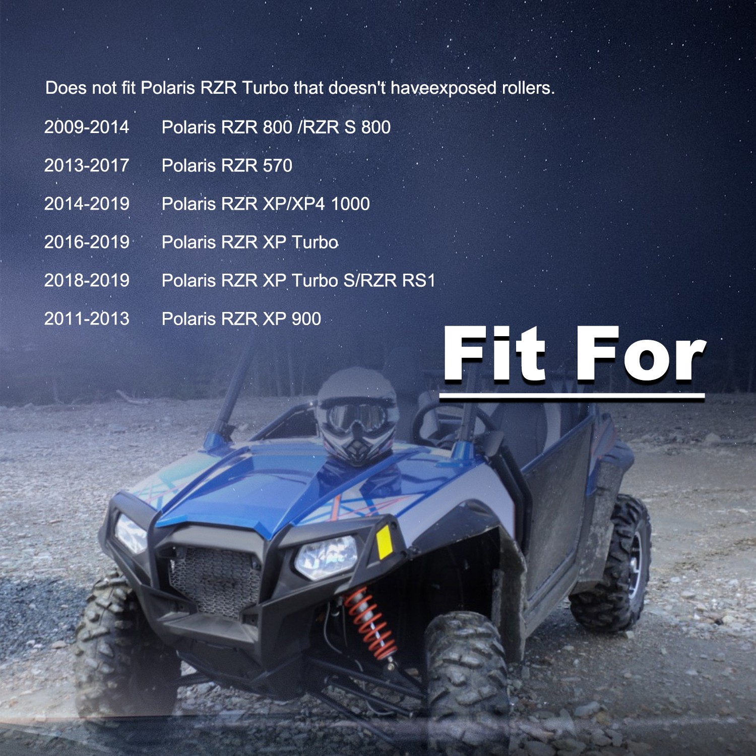 ATV Drive Belt Changing & Removal Tool Kit for Polaris RZR XP Turbo 2016-2019