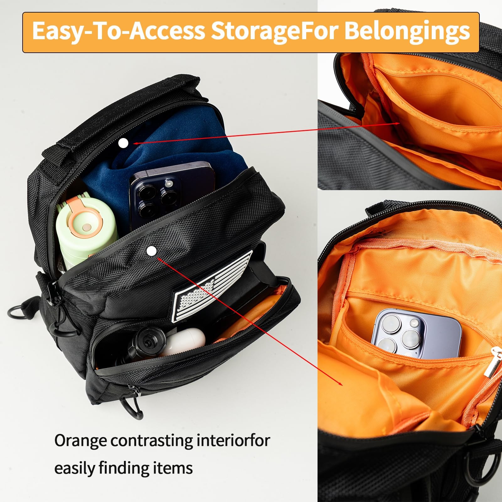 Universal Motorcycle Bag Handlebar Bag 1680D Oxford Tool Storage Accessory fo…