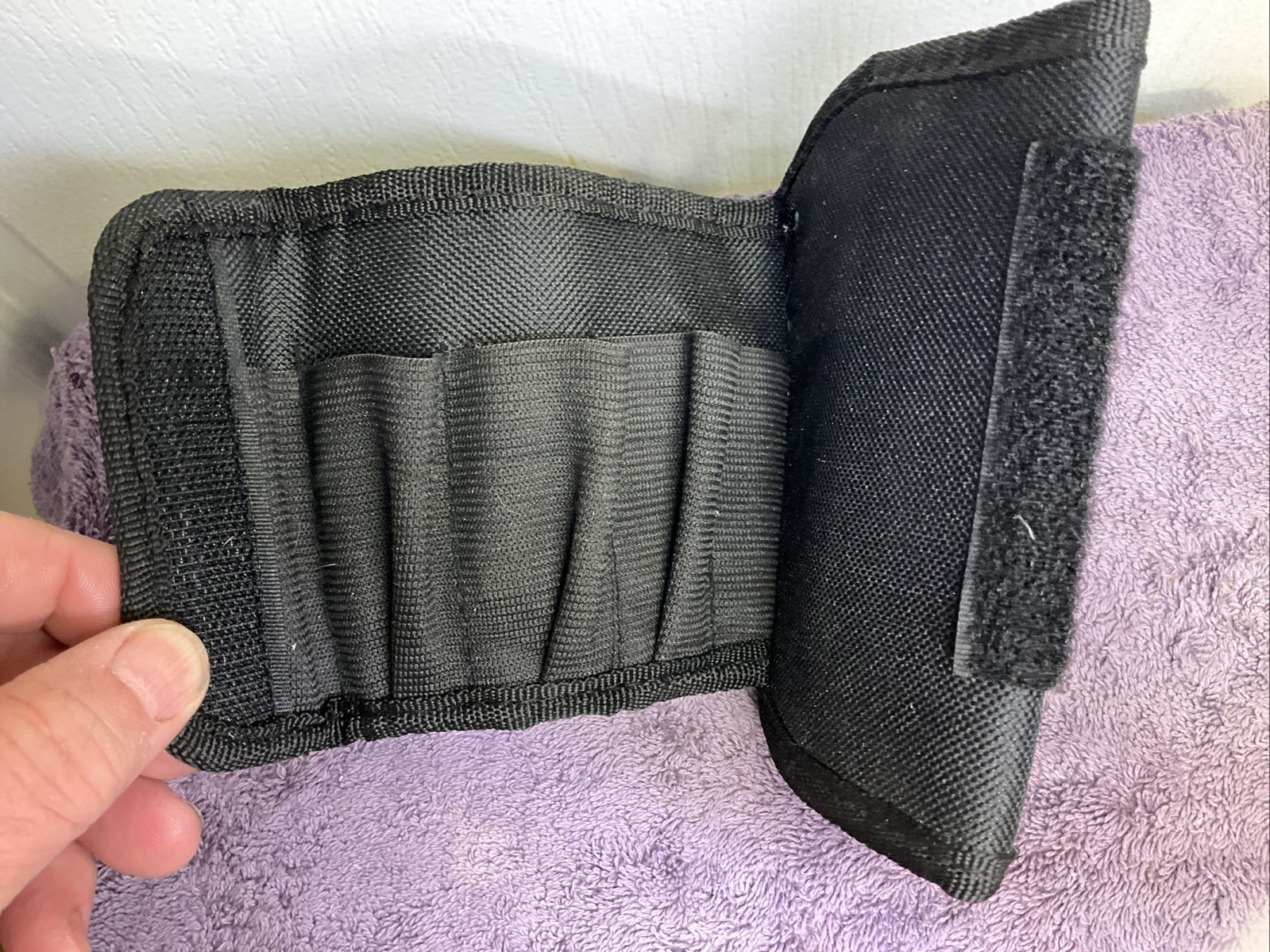 Orchard Supply Hardware Tool Belt Hammer Holder Pouch W/Belt Holster Clip