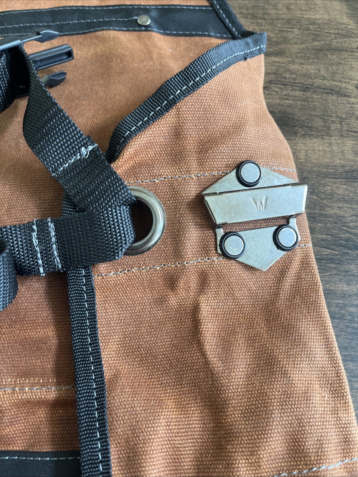 Welkinland Carpenter’s Adjustable Waxed Canvas Tool Workshop Apron NEW