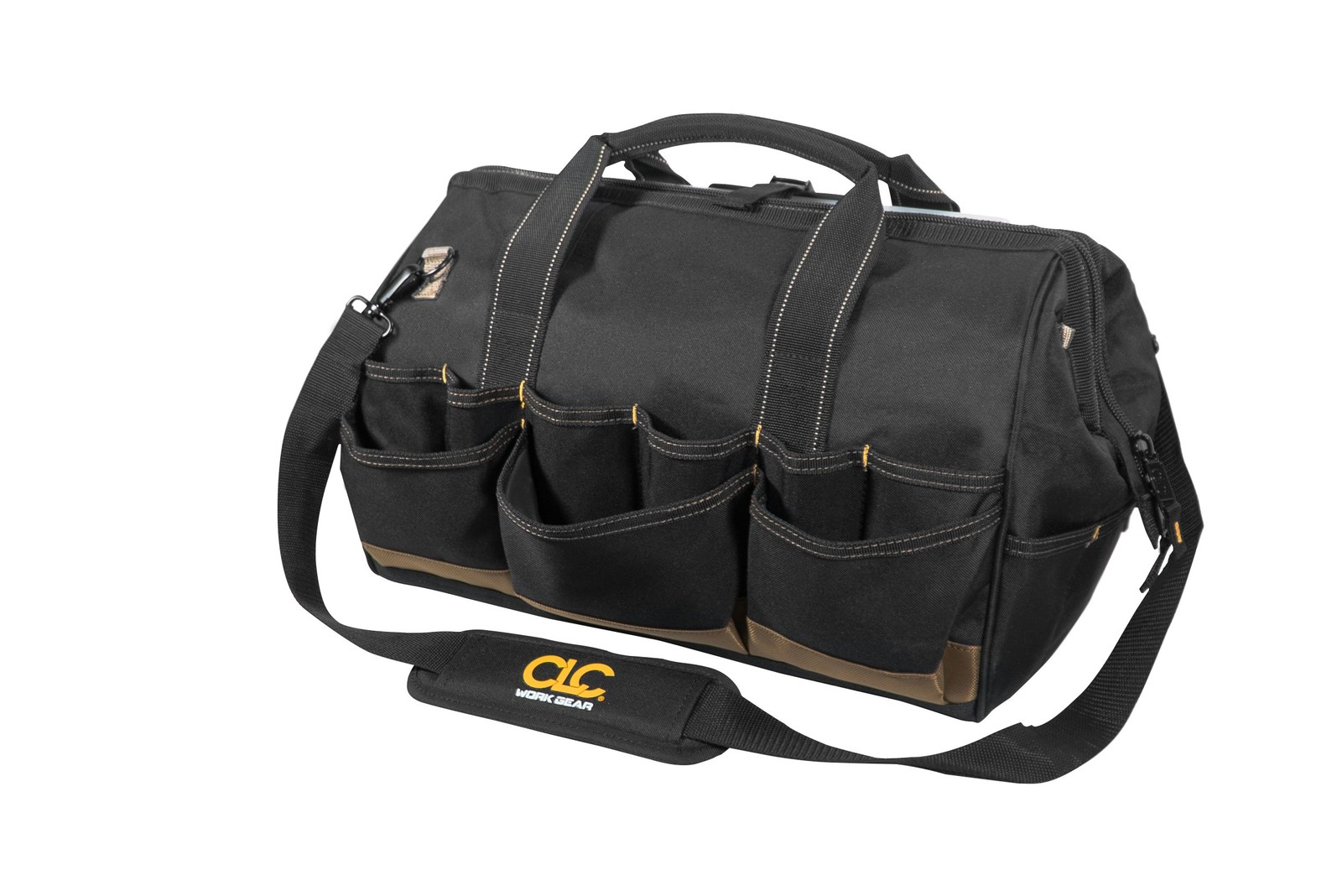 CLC Custom Leathercraft 1535 Tote Bag Top Plastic Tray 18 in. 37 Pocket