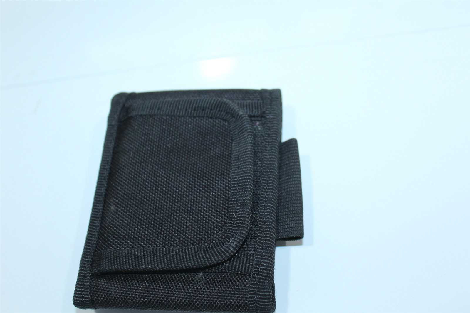 Duluth Trading Co Canvas Rip Stock Pouch Black 3-1/2″ x 4″